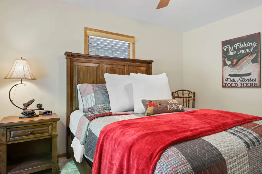 Photo of Bedroom 3 (Lower Level) at Peace of Tranquility, Blue Ridge GA